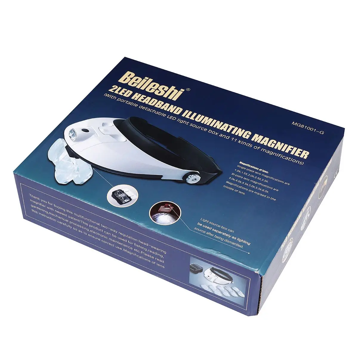 Headband Magnifier Glasses Head Mount Magnifier With LED Light Reading Magnifying Glasses Watchmaker Jewelry Repair Tool
Headband Magnifier Glasses Head Mount Magnifier With LED Light Reading Magnifying Glasses Watchmaker Jewelry Repair Tool