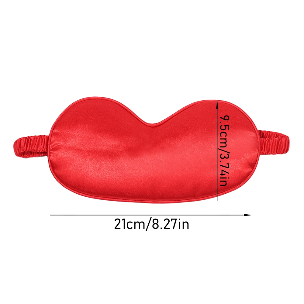 21x9.5mm Artificial Silk Sleep Eye Mask Solid Color Double Sided Blindfold Eye Protection Cover Shading Elastic Band
21x9.5mm Artificial Silk Sleep Eye Mask Solid Color Double Sided Blindfold Eye Protection Cover Shading Elastic Band