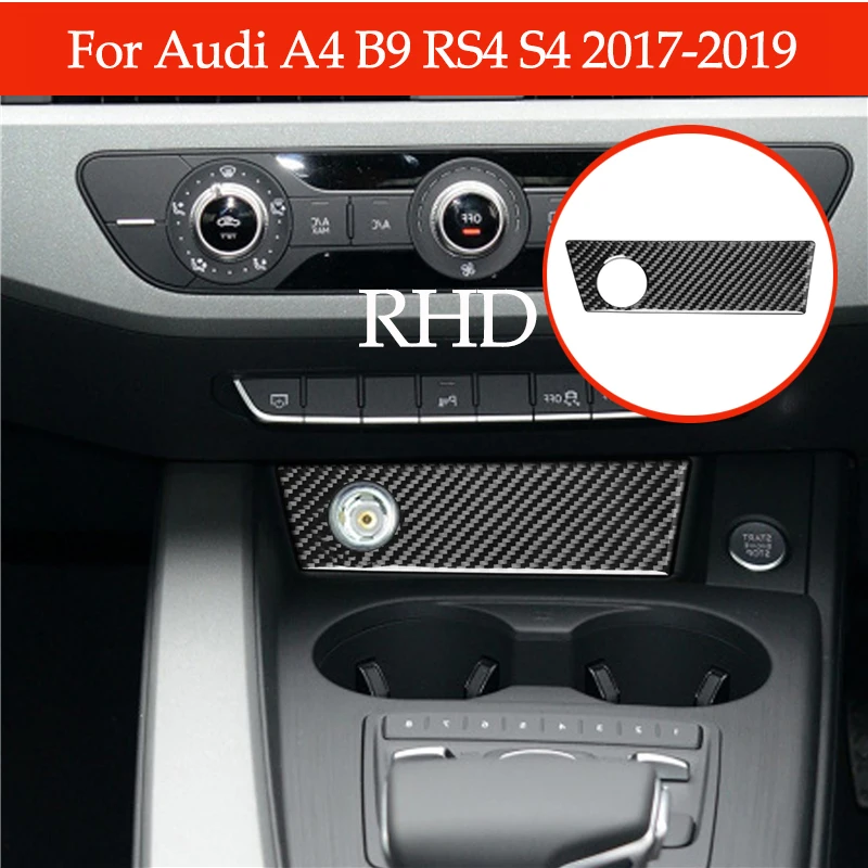 Car Styling For Audi A4 B9 RS4 S4 2017-2019 RHD Cigarette Lighter Panel Decorative Interior Accessories Carbon Fiber Sticker
Car Styling For Audi A4 B9 RS4 S4 2017-2019 RHD Cigarette Lighter Panel Decorative Interior Accessories Carbon Fiber Sticker