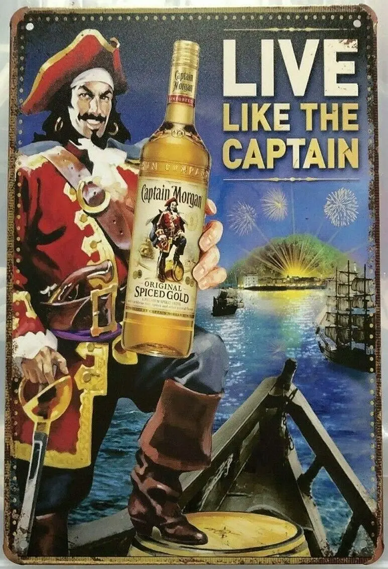 Жестяной знак Captain Rum, украшение для паба и бара, жестяной знак, потертый шик, домашний декор, табличка, настенное искусство, мужская пещера
Жестяной знак Captain Rum, украшение для паба и бара, жестяной знак, потертый шик, домашний декор, табличка, настенное искусство, мужская пещера