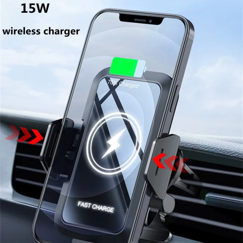 Новинка 2021 индукционная катушка вращение на 360 градусов 15 Вт Держатель для быстрой зарядки стандартное беспроводное зарядное устройство дл...
Новинка 2021 индукционная катушка вращение на 360 градусов 15 Вт Держатель для быстрой зарядки стандартное беспроводное зарядное устройство дл...