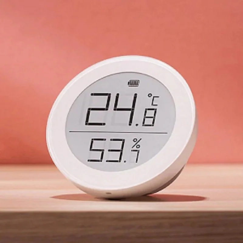 Bluetooth Thermometer Environmental Sensor Temperature and Humidity Detection Sensor Support Apple HomeKit Siri Smart Home
Bluetooth Thermometer Environmental Sensor Temperature and Humidity Detection Sensor Support Apple HomeKit Siri Smart Home