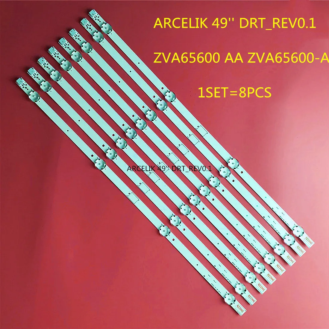 LED Strip for GRUNDIG 49VLX7000BP 49VLX7730BP 057T49-C15 ARCELIK 49" DRT_REV0.1 ZVA65600-AA B49L8740 49GUB8762 49VLX 7810BP
LED Strip for GRUNDIG 49VLX7000BP 49VLX7730BP 057T49-C15 ARCELIK 49" DRT_REV0.1 ZVA65600-AA B49L8740 49GUB8762 49VLX 7810BP