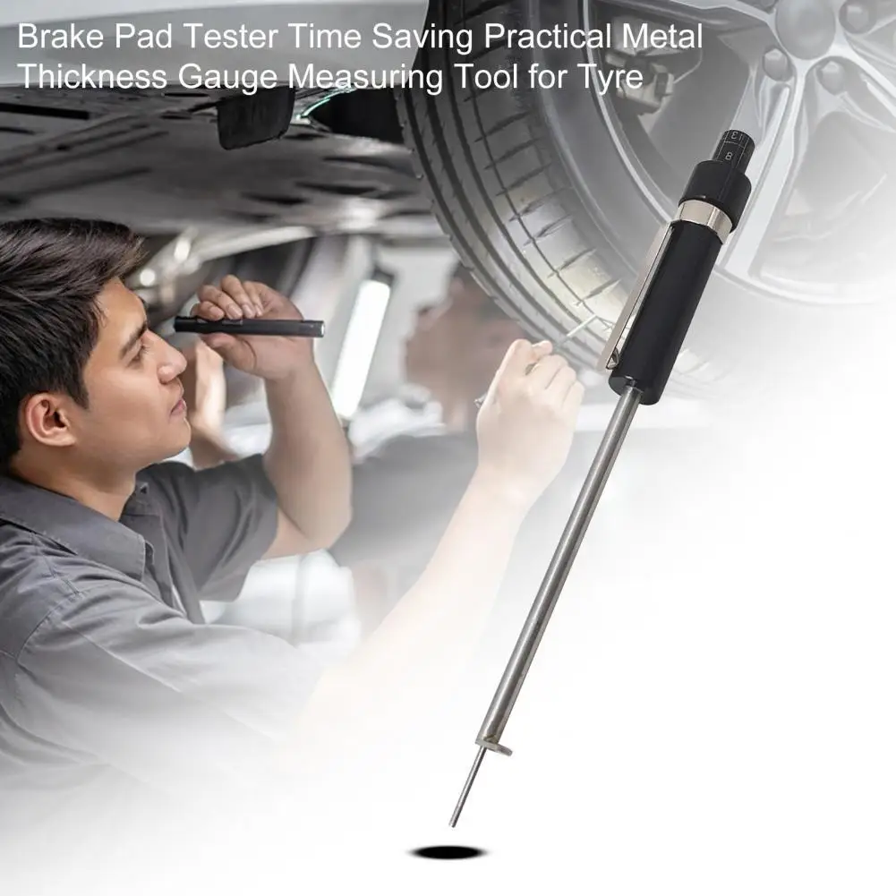 Brake Pad Tester Time Saving Practical Metal Thickness Gauge Measuring Tool for Tyre
Brake Pad Tester Time Saving Practical Metal Thickness Gauge Measuring Tool for Tyre