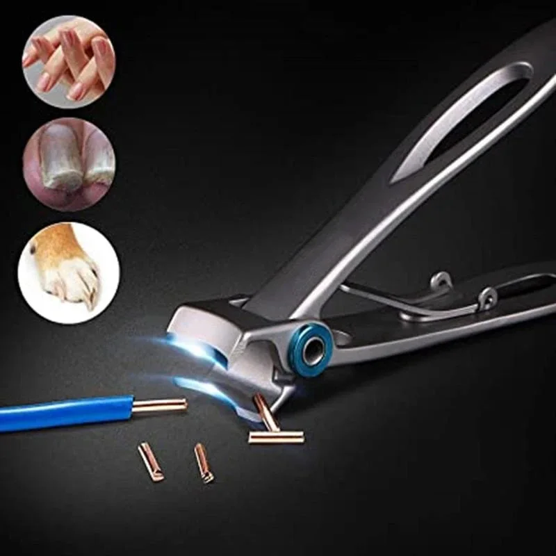 Nail Clippers for Thick Nails Large Opening Toe Nail Fingernail Household Nail Clippers KG66
Nail Clippers for Thick Nails Large Opening Toe Nail Fingernail Household Nail Clippers KG66