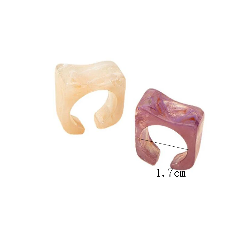 2021 New Colorful Transparent Resin Minimalist Acrylic Blooming Geometry Rings Set for Women Girls Jewelry Gifts
2021 New Colorful Transparent Resin Minimalist Acrylic Blooming Geometry Rings Set for Women Girls Jewelry Gifts