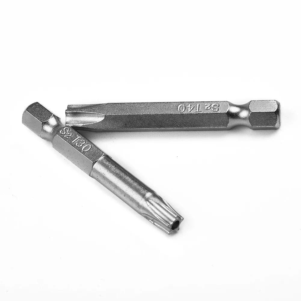 7 Pcs Screwdriver Bit 50mm 1/4" Hex Shank Five-Point Magnetic Torx Screwdriver Bits T10-T40 Professional Hand Tools T10-t40
7 Pcs Screwdriver Bit 50mm 1/4" Hex Shank Five-Point Magnetic Torx Screwdriver Bits T10-T40 Professional Hand Tools T10-t40