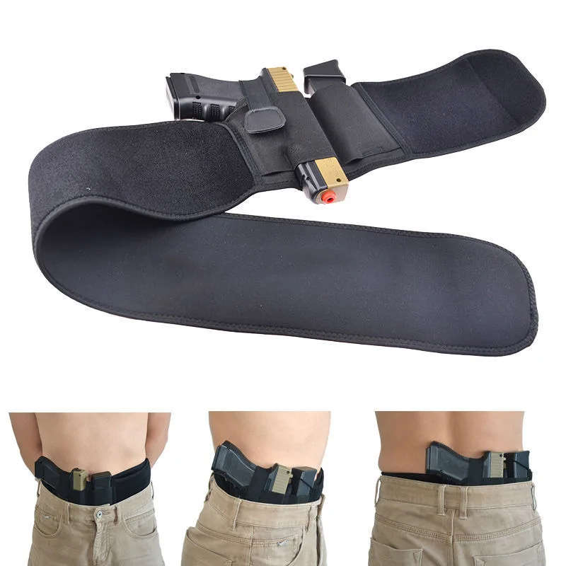 Tactical Belly Gun Holster Waist Concealed Carry Belt Elastic Girdle Pistol Case with Mag Phone Pouch Hunting Defense Holster
Tactical Belly Gun Holster Waist Concealed Carry Belt Elastic Girdle Pistol Case with Mag Phone Pouch Hunting Defense Holster