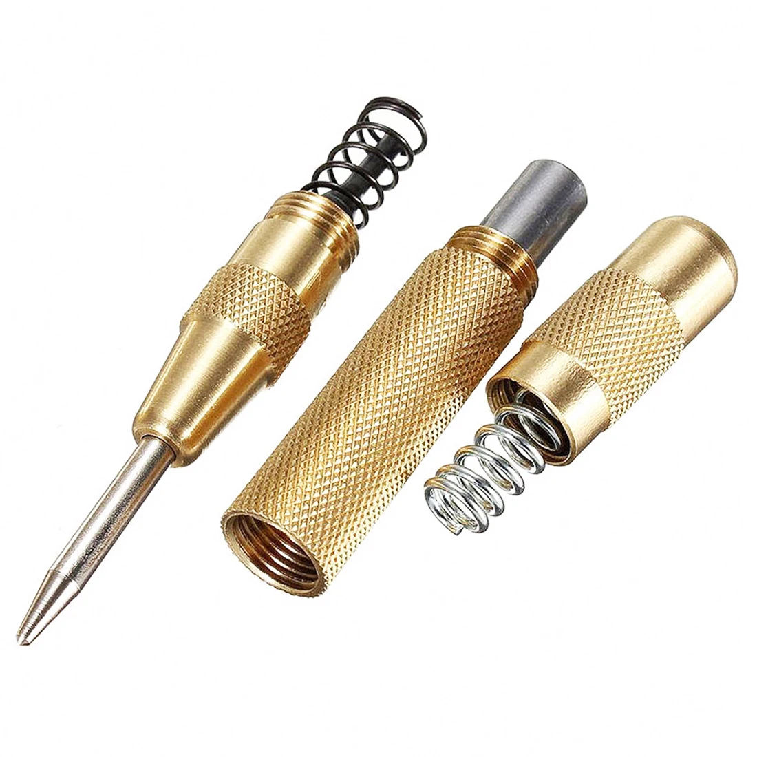 130mm 5 "high quality ordinary handle high speed steel automatic center pin punching spring punching metal drilling mark hole
130mm 5 "high quality ordinary handle high speed steel automatic center pin punching spring punching metal drilling mark hole