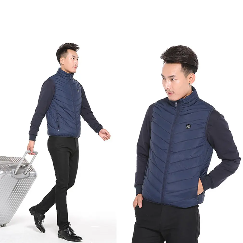 Graphene Electric Vest Usb Safety Intelligent Constant Temperature Heating Clothing Men'S Heating Cotton Vest Can Be Washed
Graphene Electric Vest Usb Safety Intelligent Constant Temperature Heating Clothing Men'S Heating Cotton Vest Can Be Washed