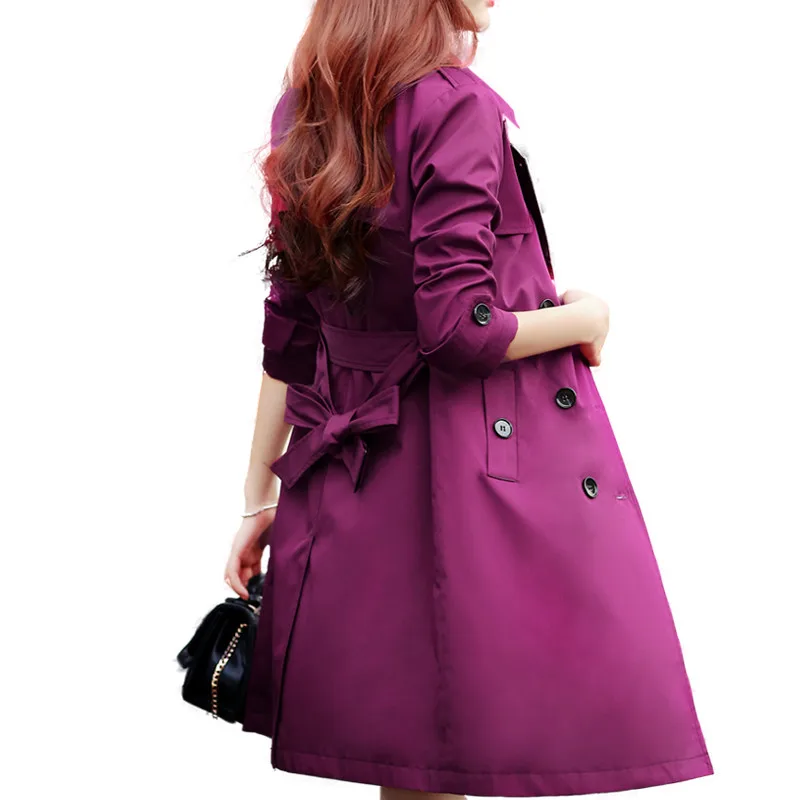 KAMTRAM Double Breasted Mid-long Trench Coat Women 2020 New Fashion Belt Cloak Abrigo Mujer Windbreaker Female Plus Size YJZ189 
KAMTRAM Double Breasted Mid-long Trench Coat Women 2020 New Fashion Belt Cloak Abrigo Mujer Windbreaker Female Plus Size YJZ189