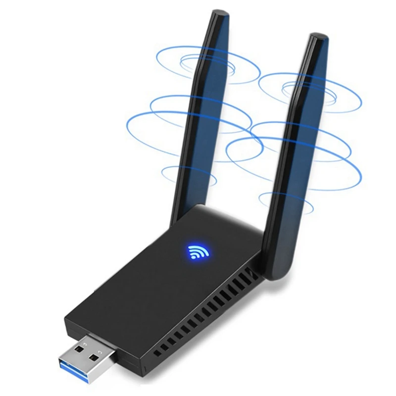 Suitable for PC 1300Mbps USB WiFi Adapter, Suitable for Laptop Windows 10//8/7/XP/Vista, Linux, Mac OS 10.9-10.15
Suitable for PC 1300Mbps USB WiFi Adapter, Suitable for Laptop Windows 10//8/7/XP/Vista, Linux, Mac OS 10.9-10.15