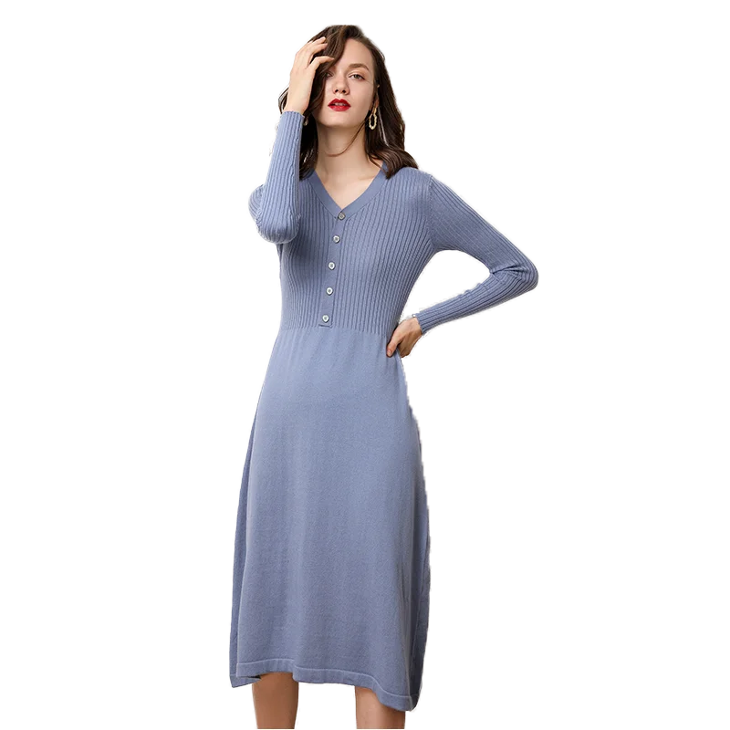 2019 new autumn and winter sexy long dress soft feminine with long collar cashmere sweater female v-neck knitted pullovers
2019 new autumn and winter sexy long dress soft feminine with long collar cashmere sweater female v-neck knitted pullovers