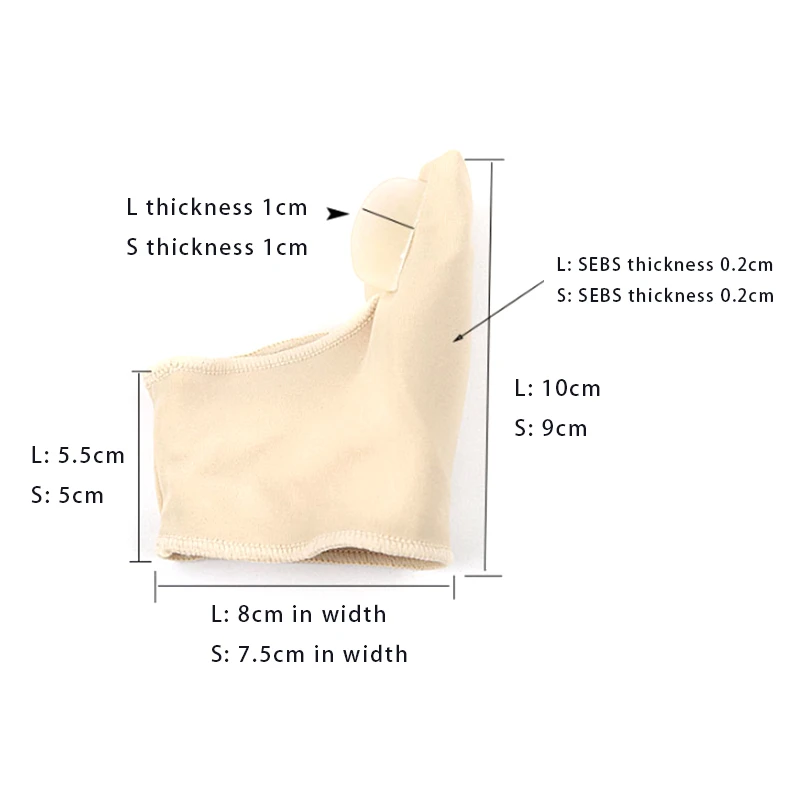 1Pair Toe Separator Hallux Valgus Bunion Corrector Orthotics Feet Bone Thumb Adjuster Correction Pedicure Sock Straightener
1Pair Toe Separator Hallux Valgus Bunion Corrector Orthotics Feet Bone Thumb Adjuster Correction Pedicure Sock Straightener