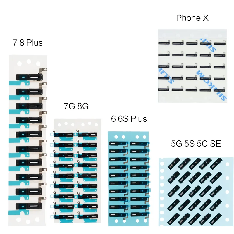 10 шт./лот наушники вкладыши с сеткой для защиты от пыли и гриля iPhone 5 5S 5C 6 6S 7 8 Plus