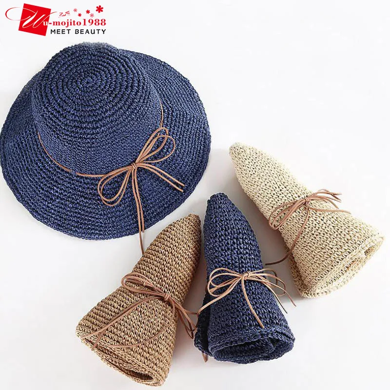 Simple Women Straw Hats Summer Sun Hats for Women Lady Folding Bow Beach Hats Adults Female Sunscreen Cap Beach Hat
Simple Women Straw Hats Summer Sun Hats for Women Lady Folding Bow Beach Hats Adults Female Sunscreen Cap Beach Hat