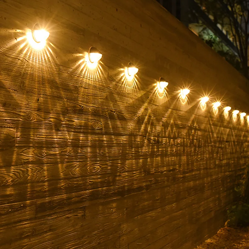 

Focando o dobro conduziu a luz da parede da lavagem impermeável ao ar livre do jardim escada ip65 ótico na porta de um feixe de