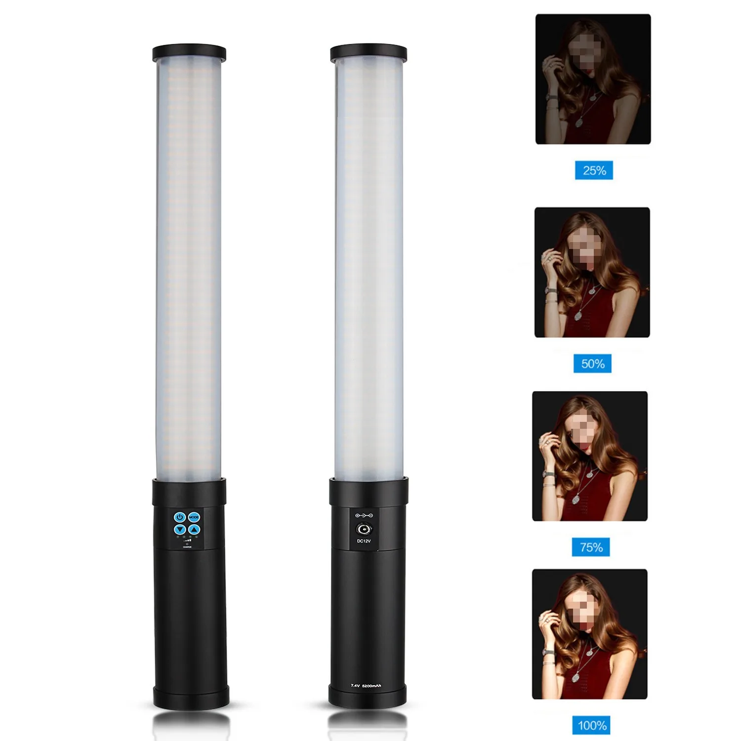 Handheld LED516AS LED Lighting With Build-in 5200mAh Battery for Video Photo DSLR
Handheld LED516AS LED Lighting With Build-in 5200mAh Battery for Video Photo DSLR