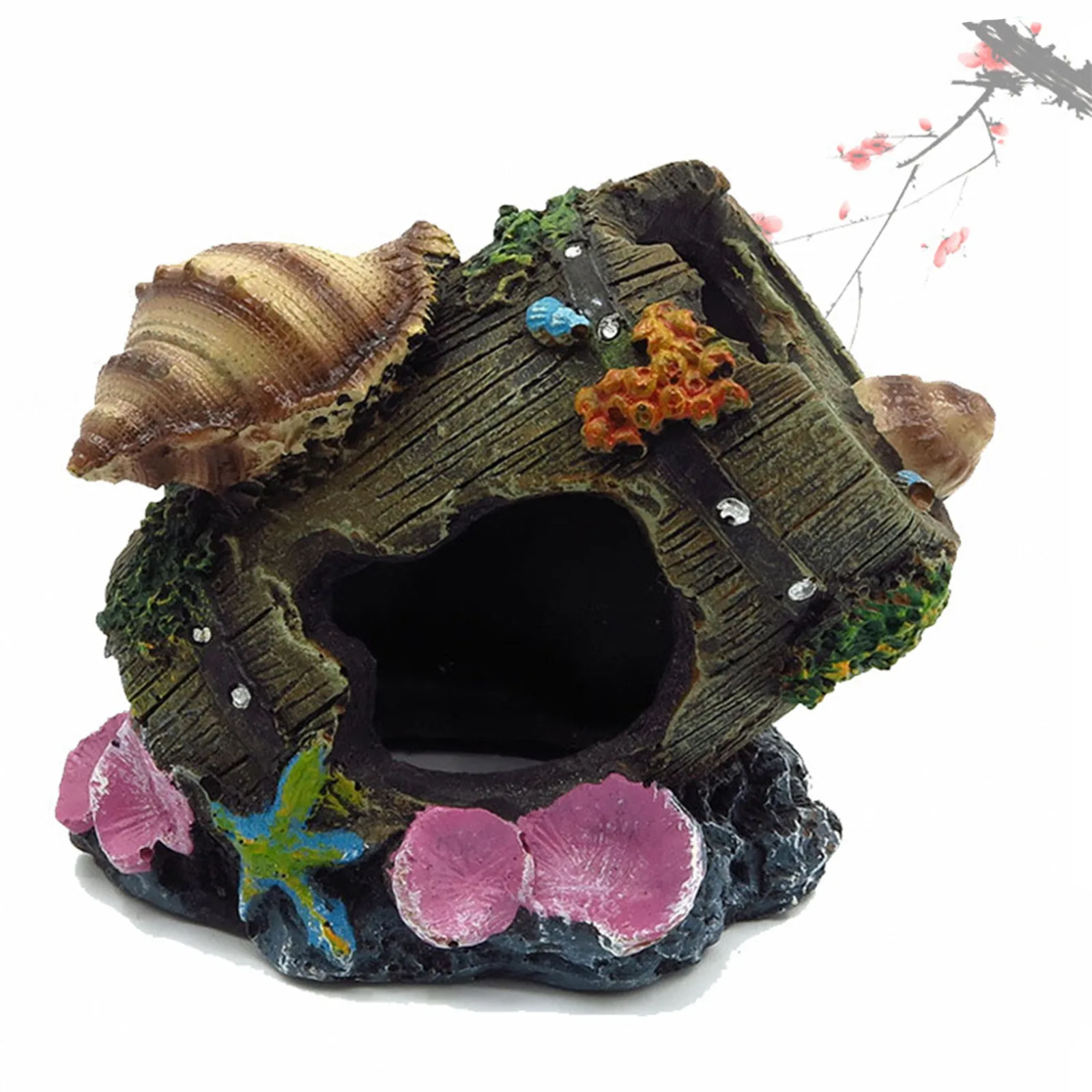 Hot Resin Aquarium Ornaments Decorations Artificial Barrel Cave Landscaping Accessories Fish Tank Aquarium Decoration Background
Hot Resin Aquarium Ornaments Decorations Artificial Barrel Cave Landscaping Accessories Fish Tank Aquarium Decoration Background