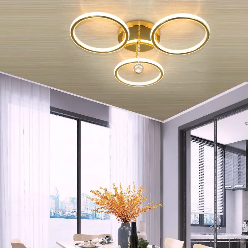 Gold Chrome Plated Modern Led Chandelier Hanging For Dining Room Kitchen Room Living Room Home Deco Chandelier Fixture
Gold Chrome Plated Modern Led Chandelier Hanging For Dining Room Kitchen Room Living Room Home Deco Chandelier Fixture