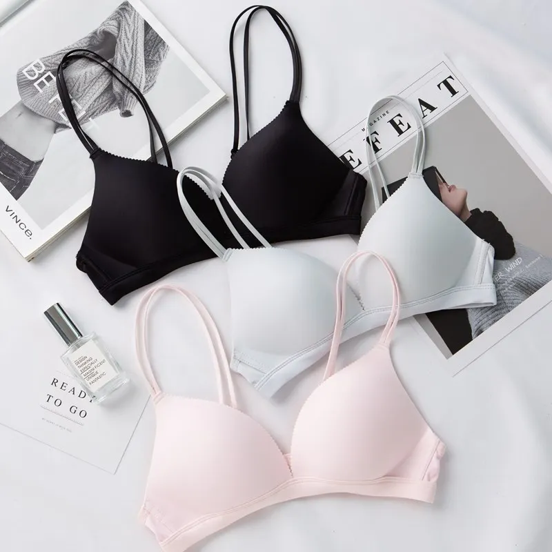 Seamless Women Bra Comfortable Breathable Sexy Lingerie Wireless Thin Female Bralette Push Up Adjusted Girl Brassiere
Seamless Women Bra Comfortable Breathable Sexy Lingerie Wireless Thin Female Bralette Push Up Adjusted Girl Brassiere