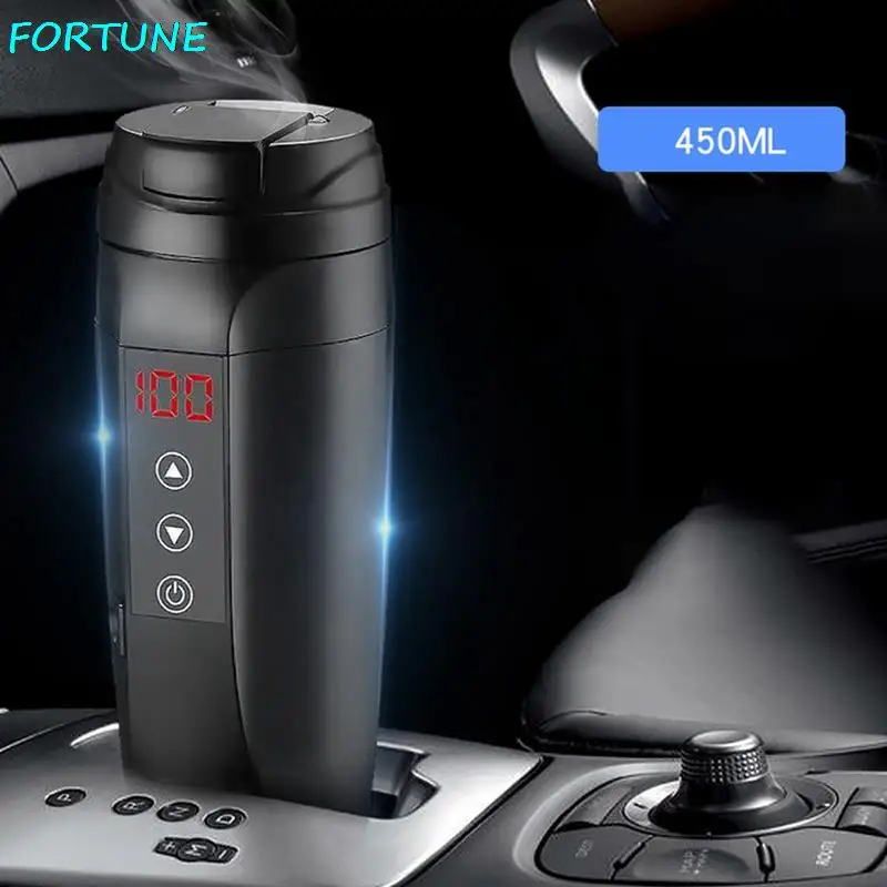Car Heating Cup Stainless Steel Car Mug 12V/24VElectric Water Cup Lcd Display Temperature Kettle For Coffee Tea Milk Heated
Car Heating Cup Stainless Steel Car Mug 12V/24VElectric Water Cup Lcd Display Temperature Kettle For Coffee Tea Milk Heated