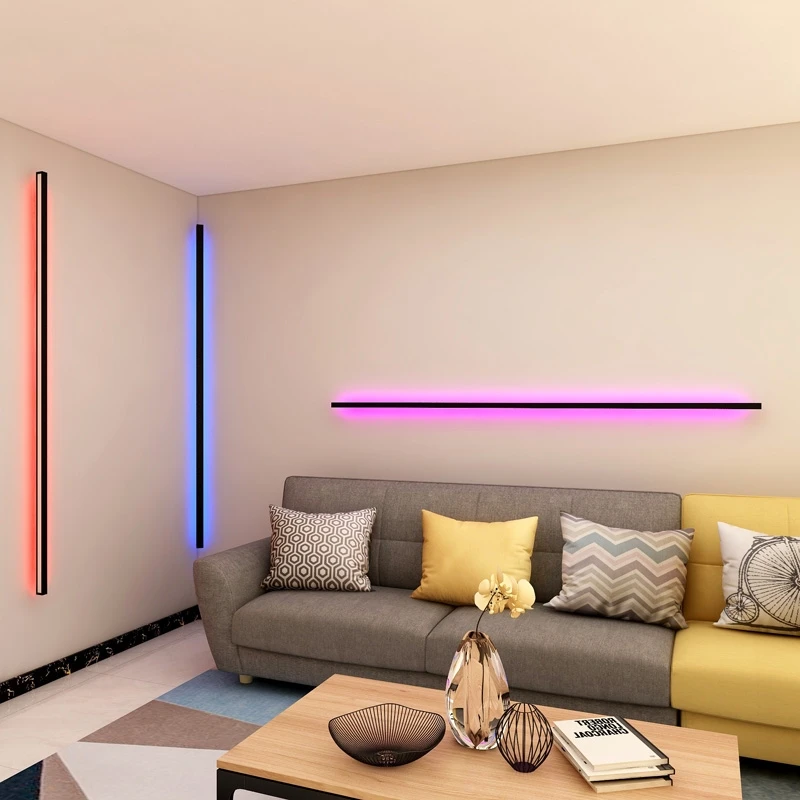 The colourful long wall lamp, contemporary and contracted style of northern Europe, led lamp of the head of a bed interior decor
The colourful long wall lamp, contemporary and contracted style of northern Europe, led lamp of the head of a bed interior decor