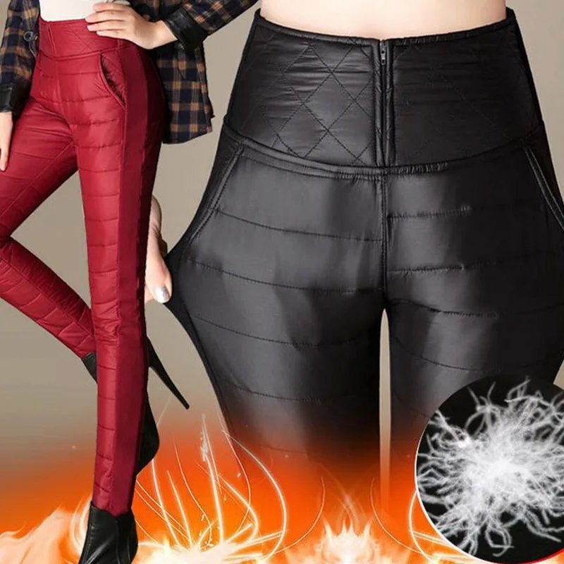 Winter double-sided down cotton trousers thicker women wear high-waist pencil pants windproof warm trousers 6xl 5xl 3xl 2xl
Winter double-sided down cotton trousers thicker women wear high-waist pencil pants windproof warm trousers 6xl 5xl 3xl 2xl