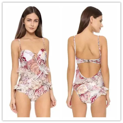 Brazilian Biquini Monokini Swimsuit One Piece Women's Bathing Suits Woman Pink Lady White Embroidery Zim Lace Women Swim Striped
Brazilian Biquini Monokini Swimsuit One Piece Women's Bathing Suits Woman Pink Lady White Embroidery Zim Lace Women Swim Striped