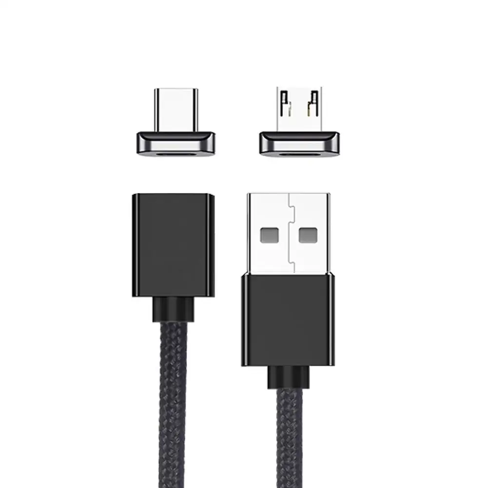 NEW 1M Magnetic charger 4Pin 5A QC3.0 Fast Charging Micro USB Type-C Data Phone Charger Cable For Xiaomi Huawei Phones
NEW 1M Magnetic charger 4Pin 5A QC3.0 Fast Charging Micro USB Type-C Data Phone Charger Cable For Xiaomi Huawei Phones