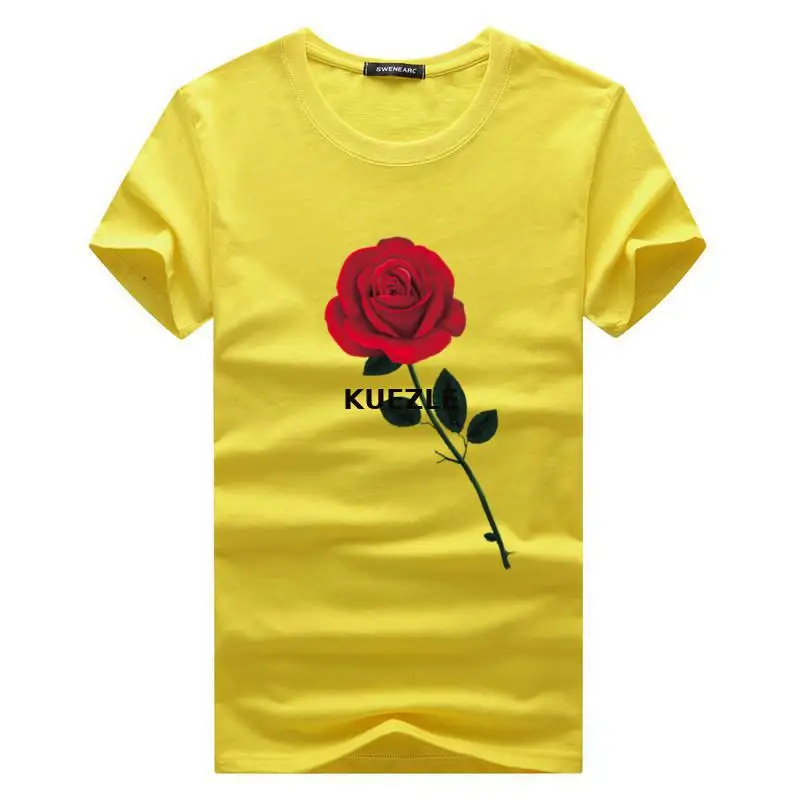 8pcs/lot Cotton print T-shirt 2020 Summer Fashion Round Neck Rose Print Top T Shirt Youth leisure tstirts male Tee Shirt Summer
8pcs/lot Cotton print T-shirt 2020 Summer Fashion Round Neck Rose Print Top T Shirt Youth leisure tstirts male Tee Shirt Summer