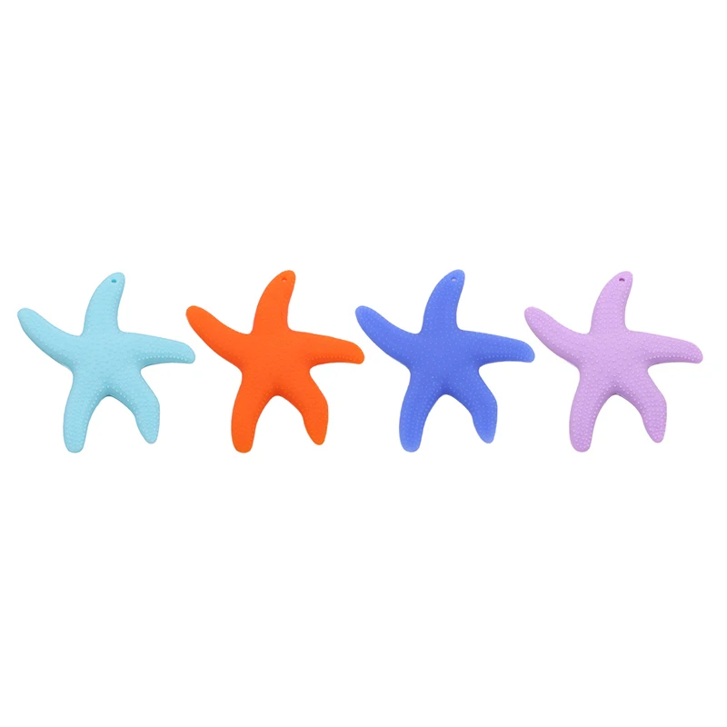 Silicone Baby Teether BPA Free Dancing Starfish Silicone Teether Beads Chewing Baby Teething Pendant Tooth Training Toys
Silicone Baby Teether BPA Free Dancing Starfish Silicone Teether Beads Chewing Baby Teething Pendant Tooth Training Toys