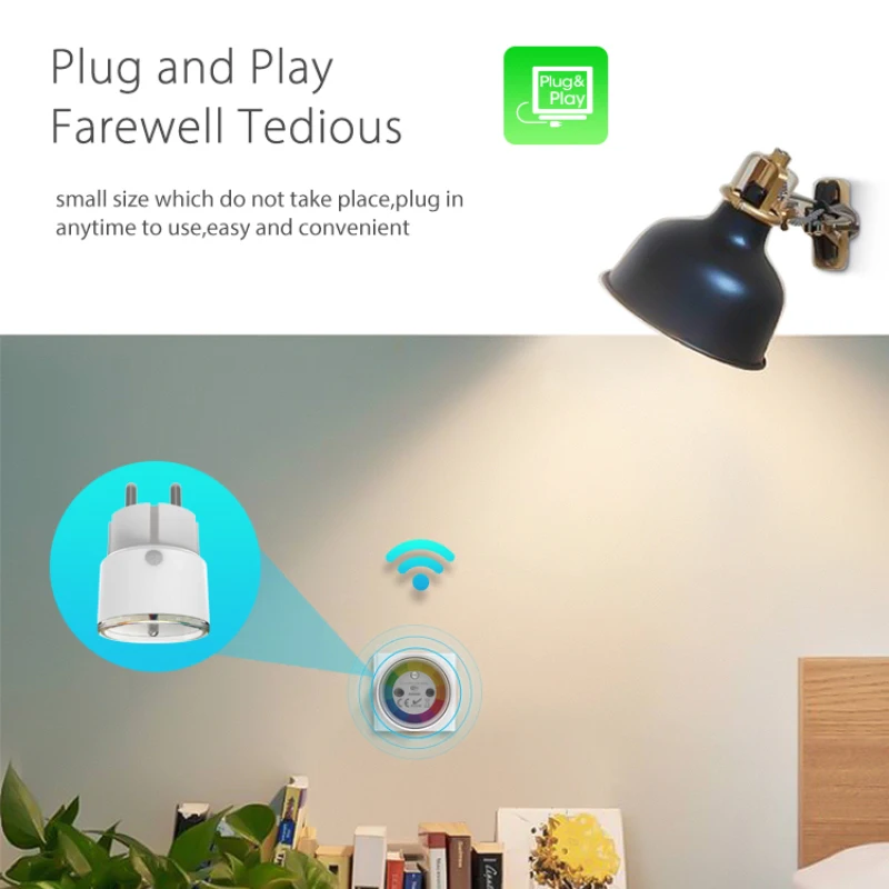 NEO Smart Plug Wifi Tuya Support Alexa Google Home Remote Control Switch Mini Socket Outlet With Timing Function Smart Home Auto
NEO Smart Plug Wifi Tuya Support Alexa Google Home Remote Control Switch Mini Socket Outlet With Timing Function Smart Home Auto