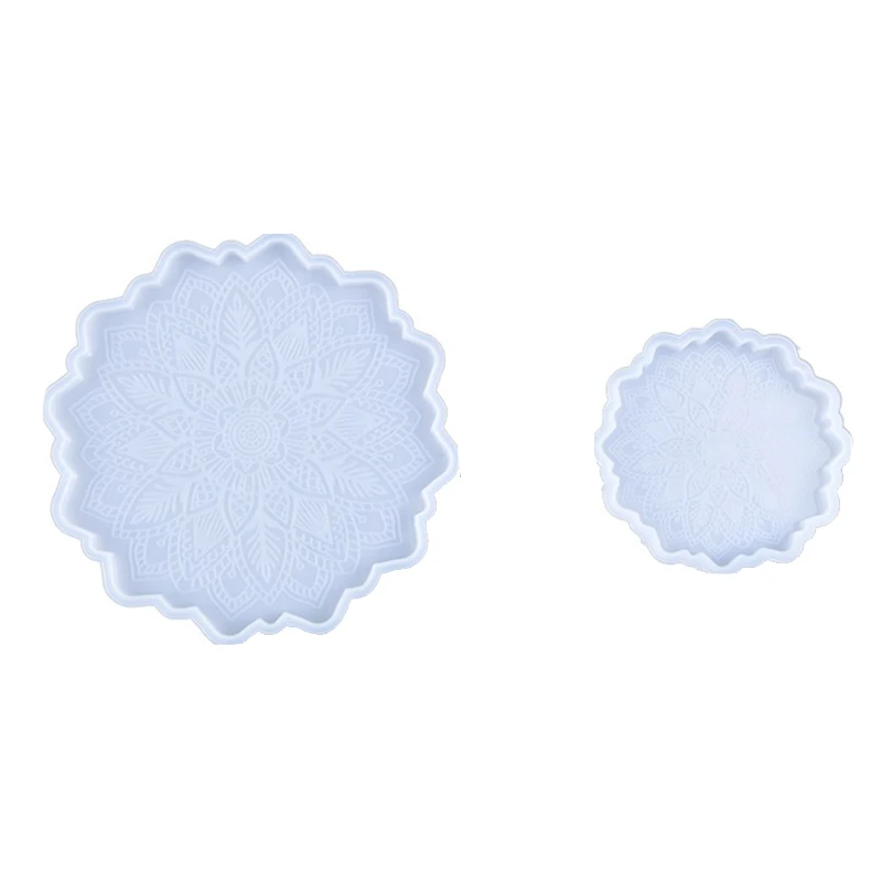 Flower Coaster Resin Molds,2PCS Silicone Epoxy Coaster Mold for Making Faux Agate Slices,Candle Holder,DIY Home Decor
Flower Coaster Resin Molds,2PCS Silicone Epoxy Coaster Mold for Making Faux Agate Slices,Candle Holder,DIY Home Decor