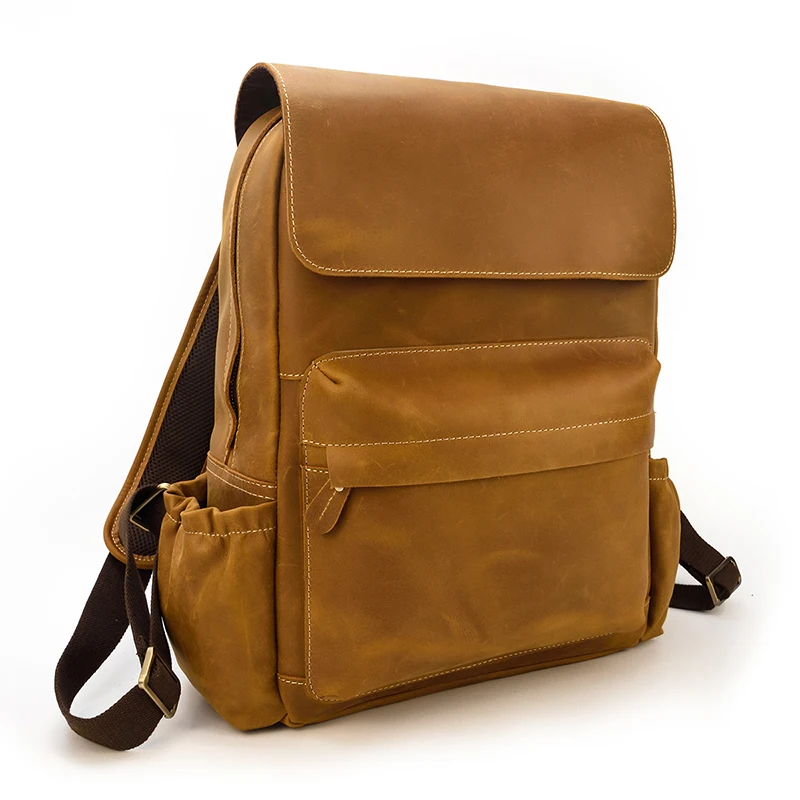 Exlarge Crazy Horse Leather Backpack 15 Inch Retro Style Leather Backpack Men Male Cowhide Schoolbag Hot Book Bag Satchel
Exlarge Crazy Horse Leather Backpack 15 Inch Retro Style Leather Backpack Men Male Cowhide Schoolbag Hot Book Bag Satchel
