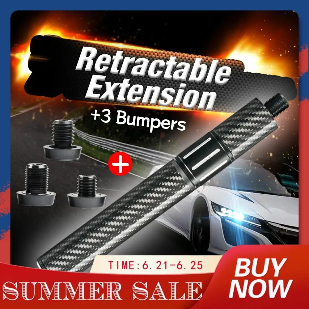 Billard Extendable Extension Adjustable Cue Extension Billiard 3 Bumpers Carbon Fiber Extension For MEZZ/HOW/FURY/PREDATOR/ZOKUE
Billard Extendable Extension Adjustable Cue Extension Billiard 3 Bumpers Carbon Fiber Extension For MEZZ/HOW/FURY/PREDATOR/ZOKUE