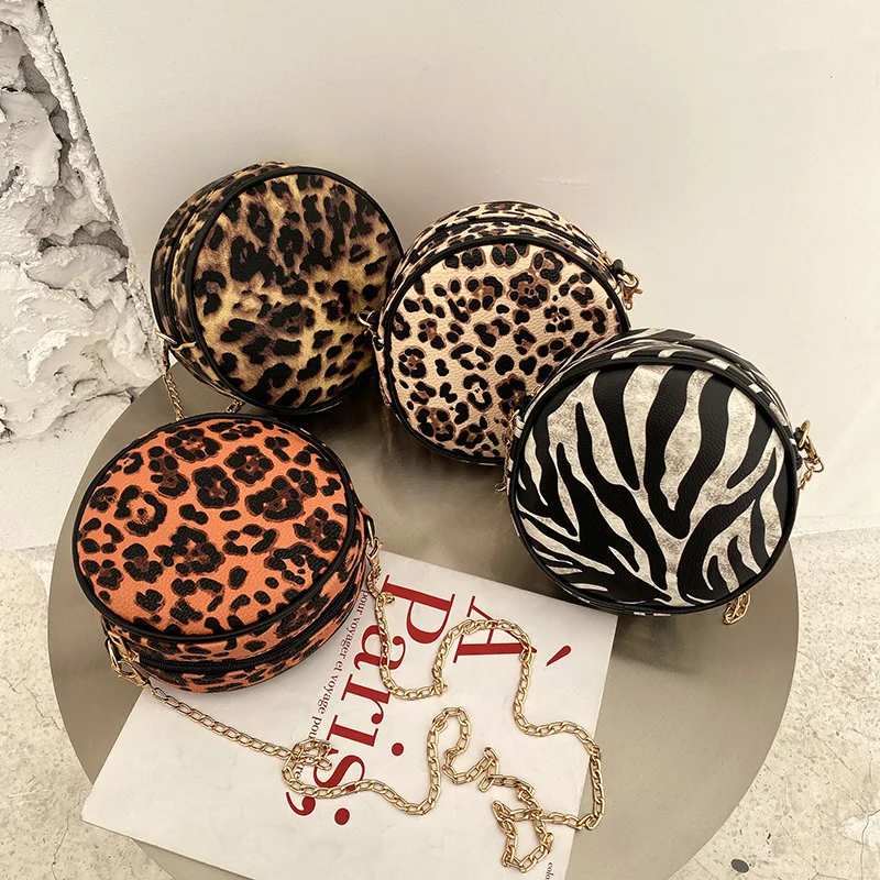 2020 Small Circular Bag New Fashion Single Shoulder Slung Mobile Phone Ladies Purse Women's Crossbody Messenger Bags Leopard
2020 Small Circular Bag New Fashion Single Shoulder Slung Mobile Phone Ladies Purse Women's Crossbody Messenger Bags Leopard