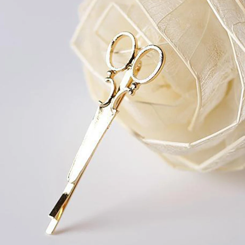 Golden Scissors Shape Women Lady Girls Hair Clip Delicate Hair Pin Hair Barrette Hair Accessories Decorations
Golden Scissors Shape Women Lady Girls Hair Clip Delicate Hair Pin Hair Barrette Hair Accessories Decorations