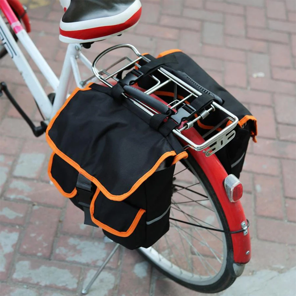 Bike Pannier Bag Bicycle Rear Seat Carrier Bag Large Capacity Cycling Double Panniers Bag with Reflective Trim
Bike Pannier Bag Bicycle Rear Seat Carrier Bag Large Capacity Cycling Double Panniers Bag with Reflective Trim