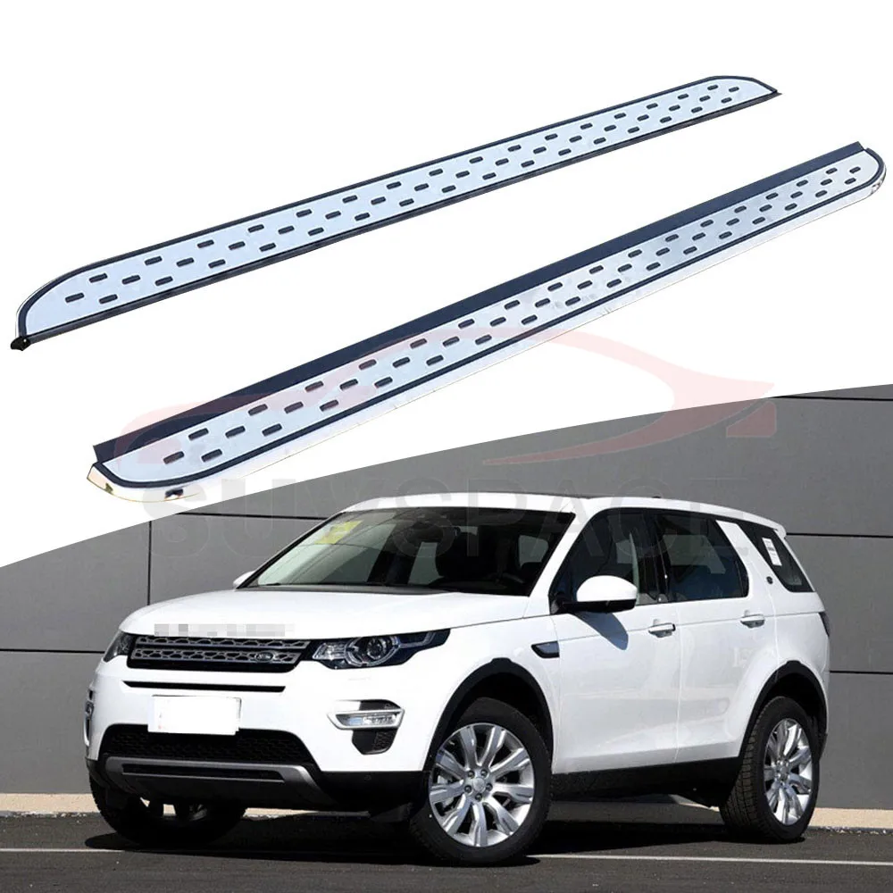 Боковой Шаг подходит для Land Rover Discovery Sport 2015-2019 подножка nerf bar 2 шт. Левая Правая алюминиевая боковая педаль
Боковой Шаг подходит для Land Rover Discovery Sport 2015-2019 подножка nerf bar 2 шт. Левая Правая алюминиевая боковая педаль