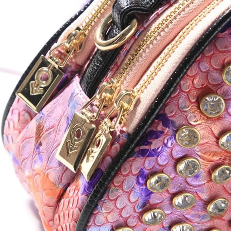 Famous Brand Diamond Rhinestone Small Backpack Female Multicolors Designer Summer Pink Mini Backpacks Zipper Pu Leather Backpack
Famous Brand Diamond Rhinestone Small Backpack Female Multicolors Designer Summer Pink Mini Backpacks Zipper Pu Leather Backpack