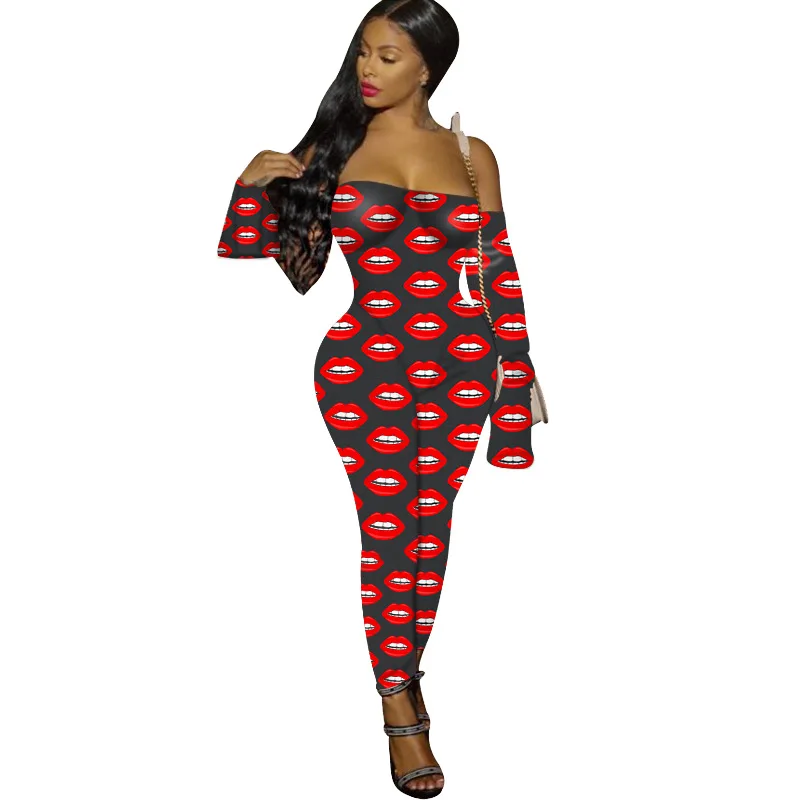 Sexy Slash Neck Off Shoulder Leopard Print Jumpsuits Women Spring Summer New Flare Sleeve Slim Bodycon Night Club Party Romper
Sexy Slash Neck Off Shoulder Leopard Print Jumpsuits Women Spring Summer New Flare Sleeve Slim Bodycon Night Club Party Romper