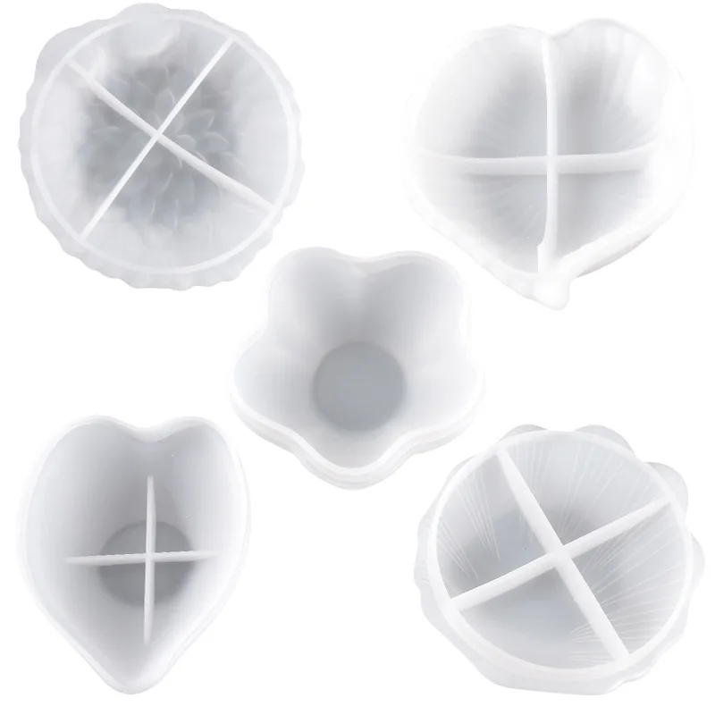 DIY Crystal Epoxy Mold Petal Plate Silicone Mold Resin Shell Plate Homemade Storage Box Mold Fruit Plate Candy Plate
DIY Crystal Epoxy Mold Petal Plate Silicone Mold Resin Shell Plate Homemade Storage Box Mold Fruit Plate Candy Plate