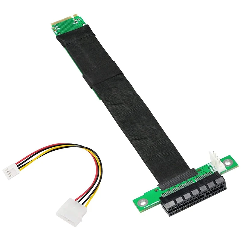 M.2 NGFF NVME Key M to PCIe 3.0 X4 Extension Cable M2 Key-M PCI-Express Extension Cord 4 PIN Power Cable
M.2 NGFF NVME Key M to PCIe 3.0 X4 Extension Cable M2 Key-M PCI-Express Extension Cord 4 PIN Power Cable