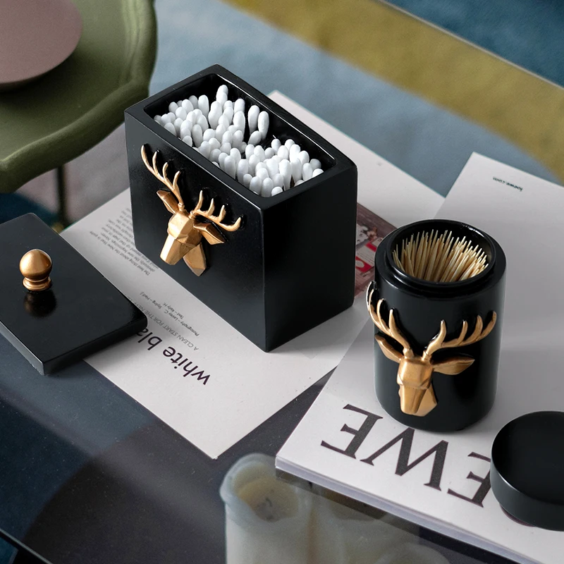 Deer Head Craft Toothpick Holder Tabel Storage Box Toothpick Dispenser Container Toothpick Dispenser
Deer Head Craft Toothpick Holder Tabel Storage Box Toothpick Dispenser Container Toothpick Dispenser