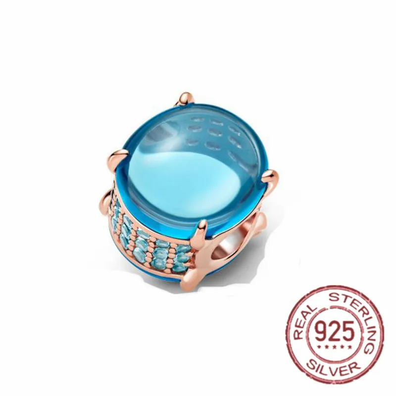 2021 New 925 Sterling Silver Beads Blue zircon Charm Fit Original Pandora Bracelet Necklace Women Jewelry DIY Gift Friend Mom
2021 New 925 Sterling Silver Beads Blue zircon Charm Fit Original Pandora Bracelet Necklace Women Jewelry DIY Gift Friend Mom