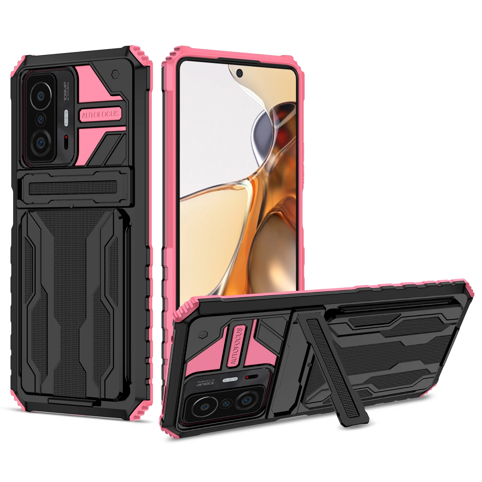 Shockproof Armor Phone Case For Xiaomi Redmi Pocophone Poco M4 M3 X3 NFC 11T Note 9 10 10S Pro Max 9S 4G 5G Card Package Cover
Shockproof Armor Phone Case For Xiaomi Redmi Pocophone Poco M4 M3 X3 NFC 11T Note 9 10 10S Pro Max 9S 4G 5G Card Package Cover