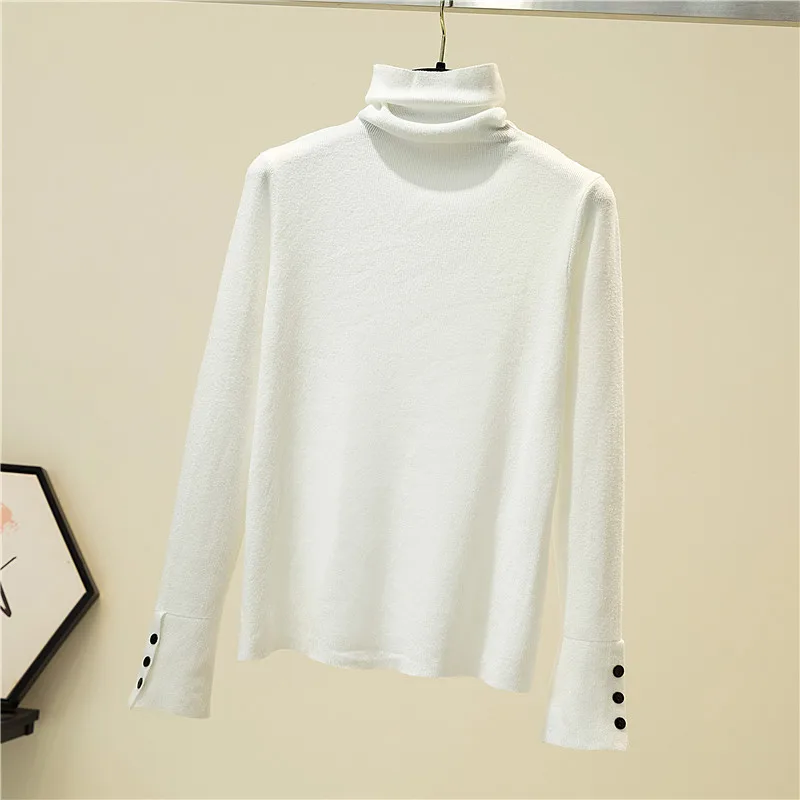 New TurtleNeck Sweater Women Fashion Solid Color Computer Knitted Casual Woman Sweaters Autumn Winter Slim Fit Lady Swaters
New TurtleNeck Sweater Women Fashion Solid Color Computer Knitted Casual Woman Sweaters Autumn Winter Slim Fit Lady Swaters