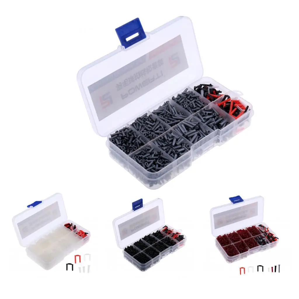 Durable Nylon Sports Badminton Racket Racquet Grommets Eyelets Set, 1 Pack with All Types (1500 Grommets Included)
Durable Nylon Sports Badminton Racket Racquet Grommets Eyelets Set, 1 Pack with All Types (1500 Grommets Included)