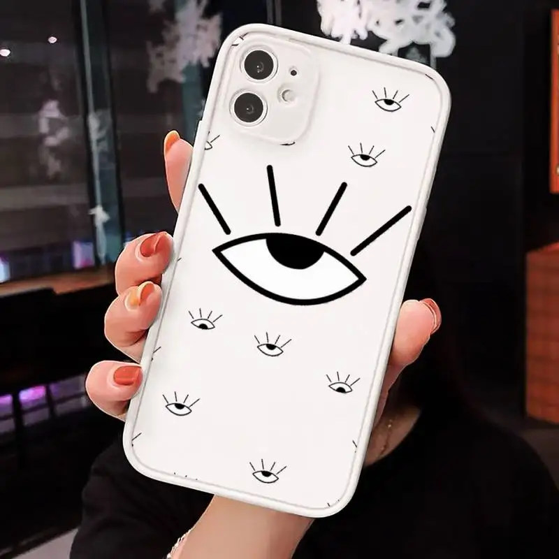 Lucky Eye Blue Evil Eye Print Phone Cases matte transparent For iphone 7 8 11 12 plus mini x xs xr pro max cover
Lucky Eye Blue Evil Eye Print Phone Cases matte transparent For iphone 7 8 11 12 plus mini x xs xr pro max cover